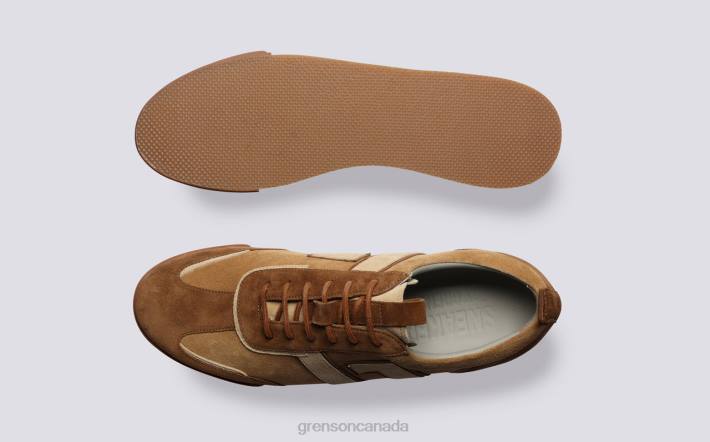 SNEAKER 51 + Brown/Cream 280D208 Men Grenson Sneakers