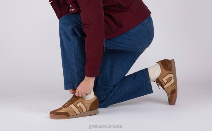 SNEAKER 51 + Brown/Cream 280D208 Men Grenson Sneakers