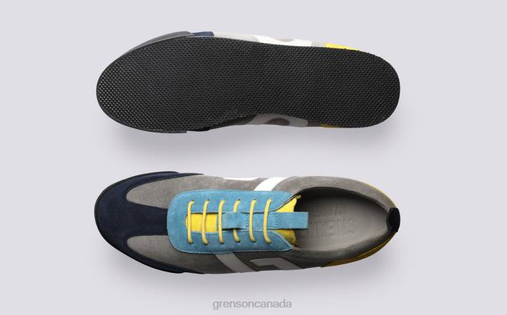 SNEAKER 51 Grey Multi 280D192 Men Grenson Sneakers