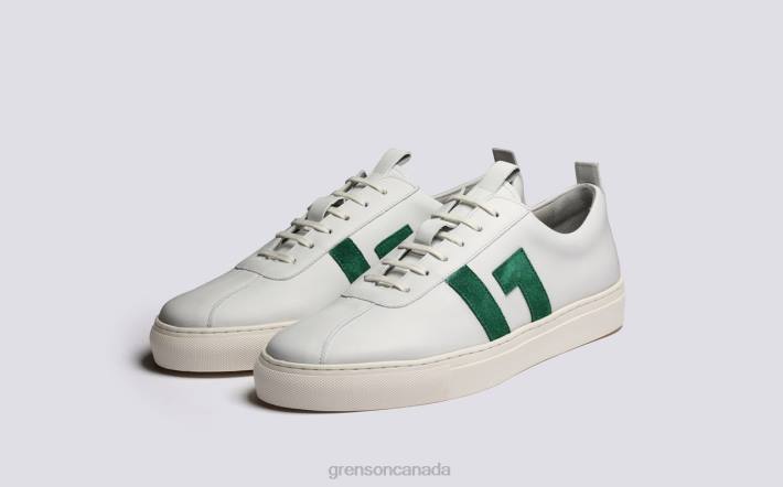 SNEAKER 67 White/Green 280D199 Men Grenson Sneakers