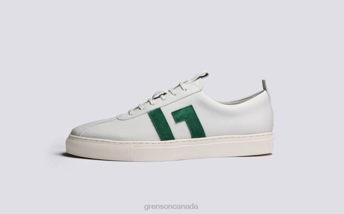 SNEAKER 67 White/Green 280D199 Men Grenson Sneakers