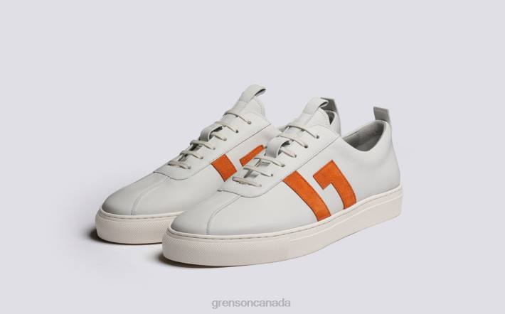SNEAKER 67 White/Orange 280D198 Men Grenson Sneakers