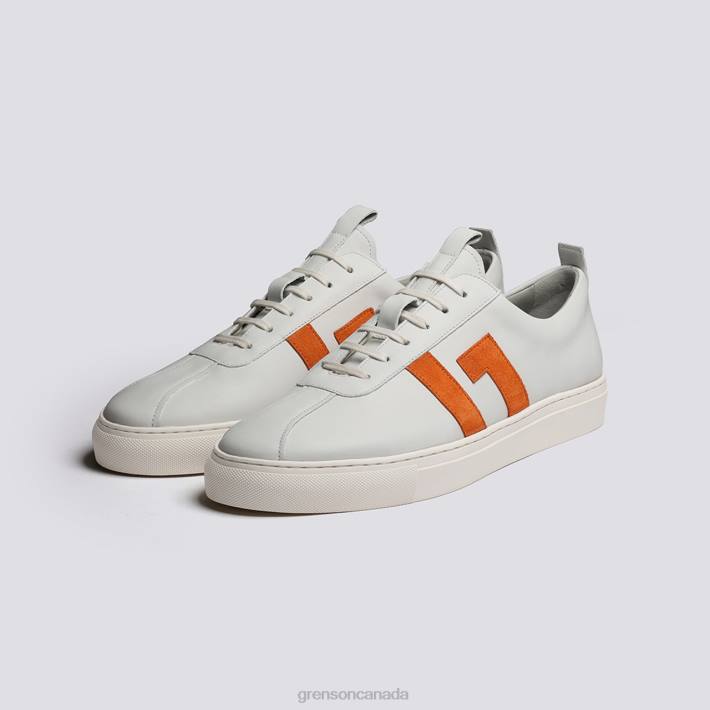 SNEAKER 67 White/Orange 280D198 Men Grenson Sneakers