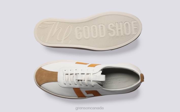 SNEAKER 67 White/Yellow 280D196 Men Grenson Sneakers