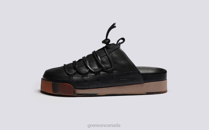 SNEAKER 75 Black Burnished 280D203 Men Grenson Sneakers