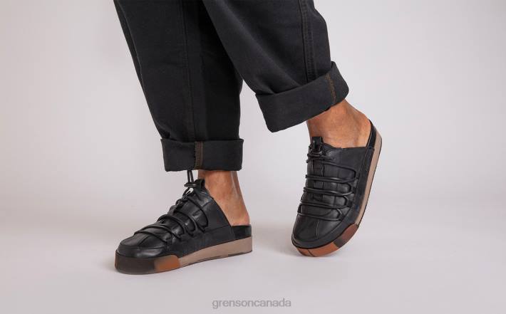 SNEAKER 75 Black Burnished 280D203 Men Grenson Sneakers