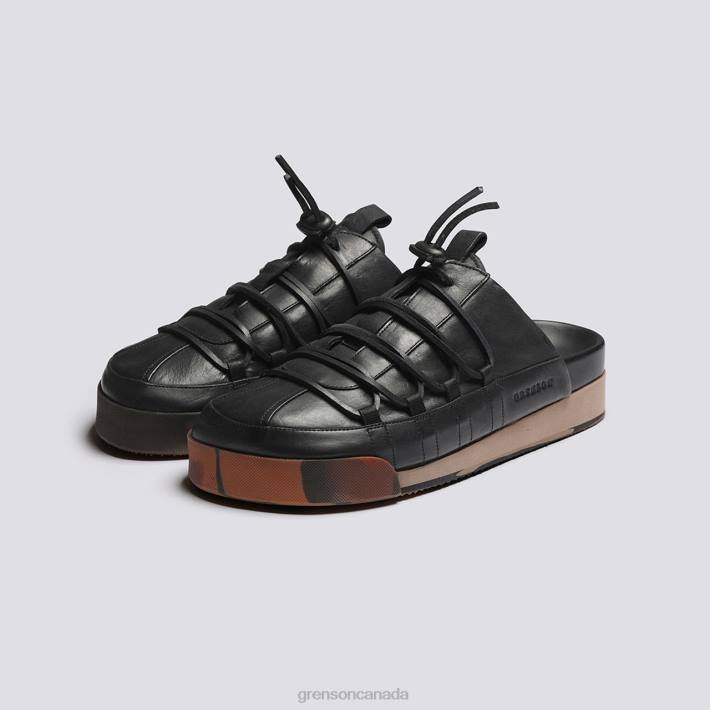 SNEAKER 75 Black Burnished 280D203 Men Grenson Sneakers