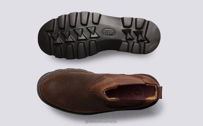 MILLY Brown 280D296 Women Grenson Boots