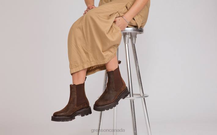 MILLY Brown 280D296 Women Grenson Boots