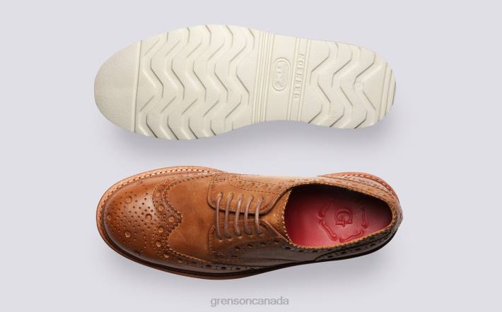 AVA Natural 280D329 Women Grenson Brogues Shoes