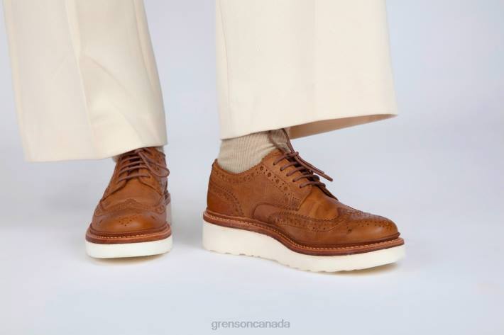 AVA Natural 280D329 Women Grenson Brogues Shoes
