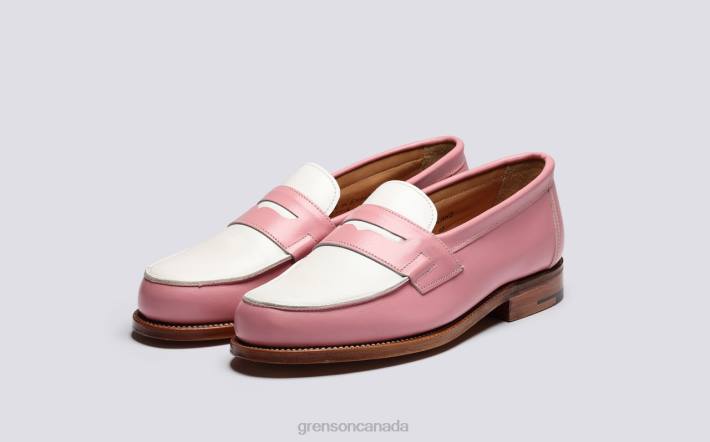 EPSOM Pink/White 280D235 Women Grenson Loafers