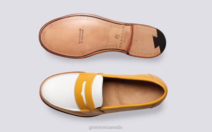 EPSOM Yellow/White 280D236 Women Grenson Loafers