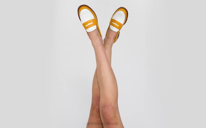 EPSOM Yellow/White 280D236 Women Grenson Loafers