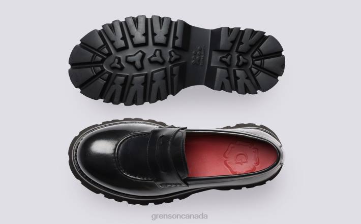HATTIE Black 280D243 Women Grenson Loafers