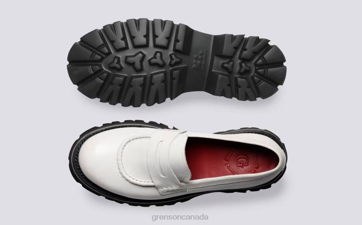 HATTIE White 280D242 Women Grenson Loafers