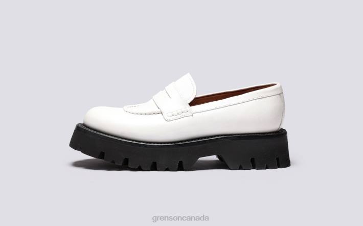 HATTIE White 280D242 Women Grenson Loafers