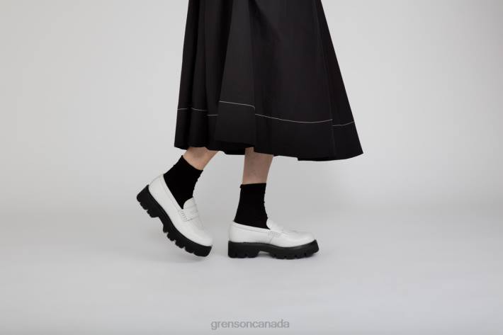 HATTIE White 280D242 Women Grenson Loafers