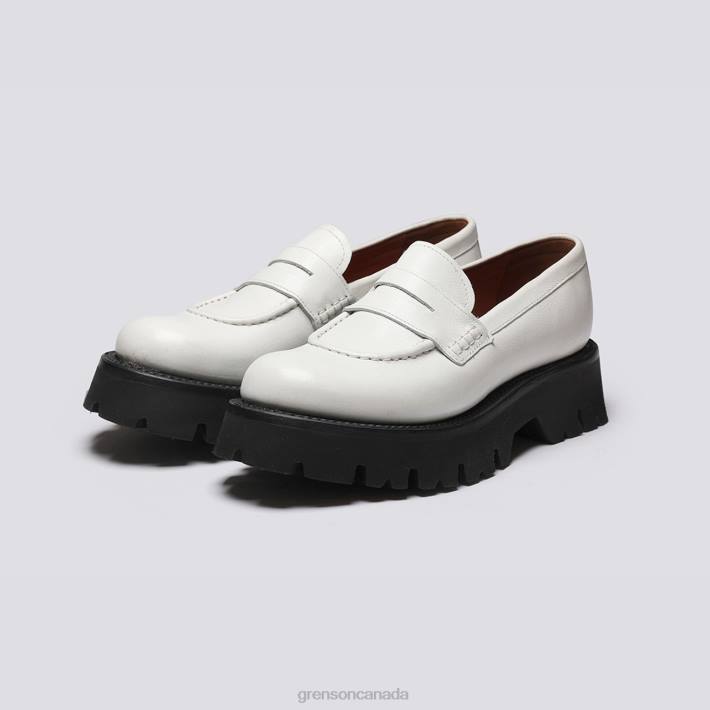 HATTIE White 280D242 Women Grenson Loafers