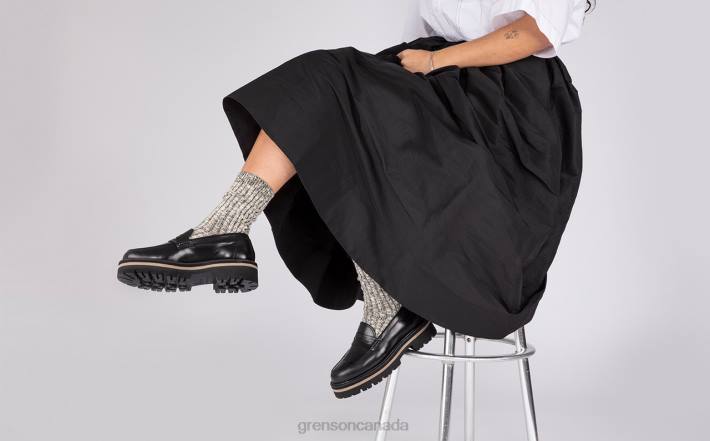 LYNDSEY Black 280D255 Women Grenson Loafers