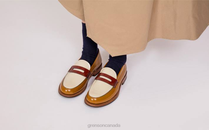 LYNN Tan 280D232 Women Grenson Loafers