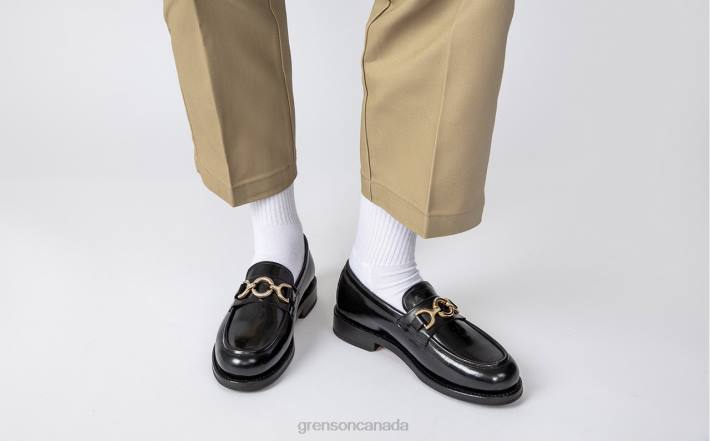 NINA Black 280D252 Women Grenson Loafers