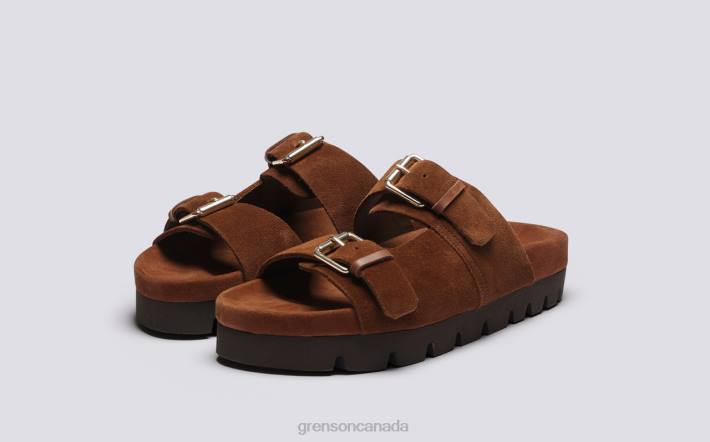 FLORA Brown 280D373 Women Grenson Sandals