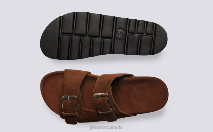 FLORA Brown 280D373 Women Grenson Sandals