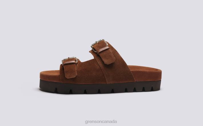 FLORA Brown 280D373 Women Grenson Sandals