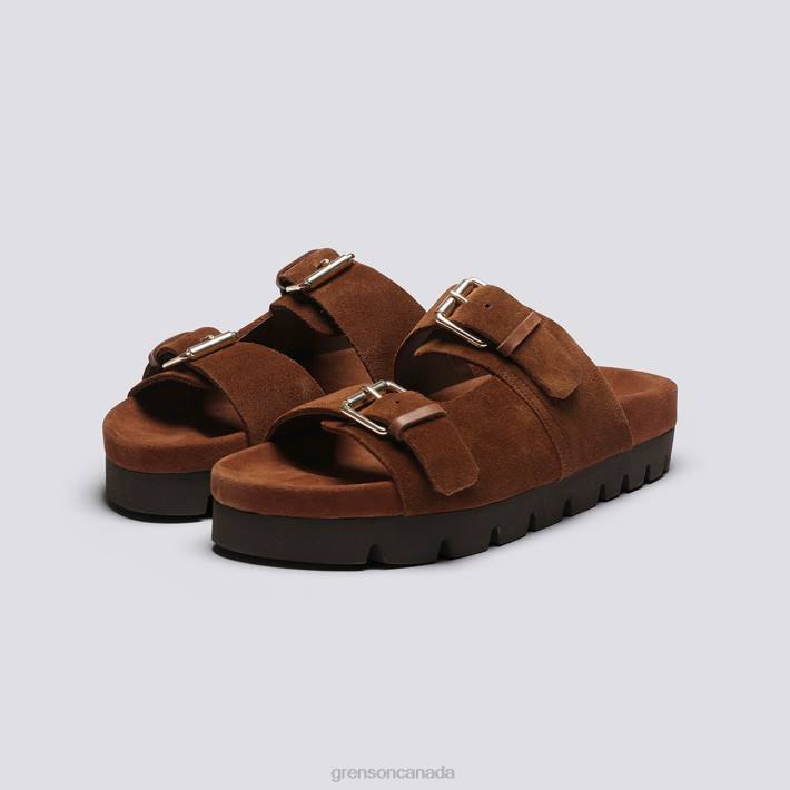 FLORA Brown 280D373 Women Grenson Sandals