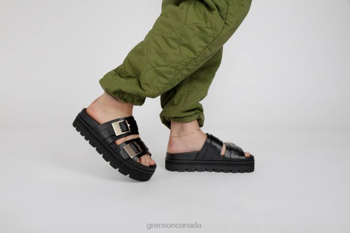 IDA Black 280D377 Women Grenson Sandals