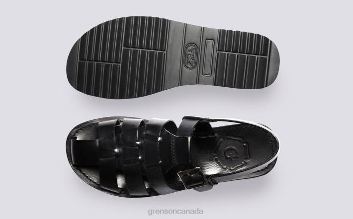 QUEENIE Black 280D385 Women Grenson Sandals