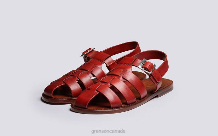 QUEENIE Red 280D379 Women Grenson Sandals