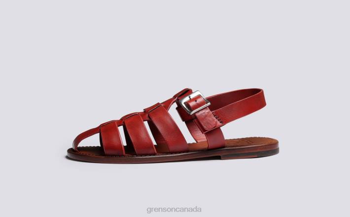 QUEENIE Red 280D379 Women Grenson Sandals