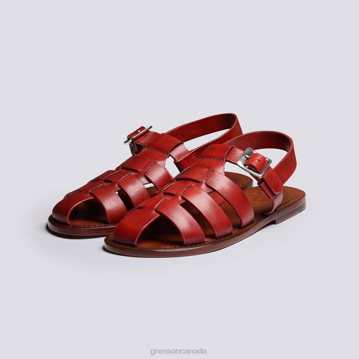 QUEENIE Red 280D379 Women Grenson Sandals