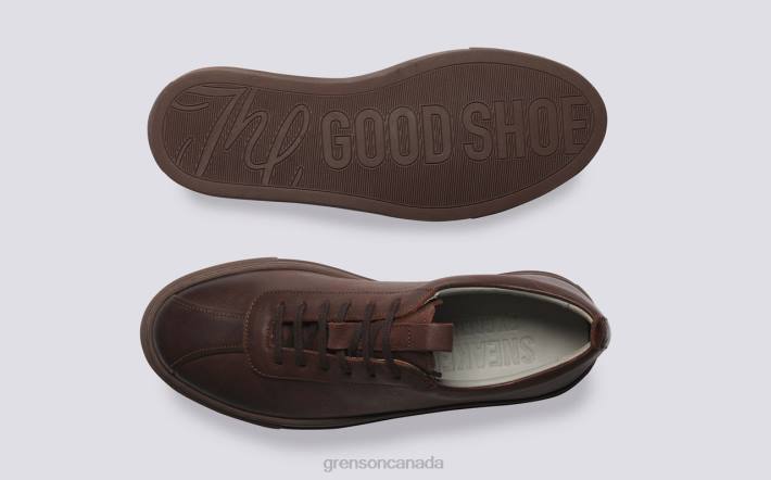 SNEAKER 1 Coffee Burnished 280D338 Women Grenson Sneakers