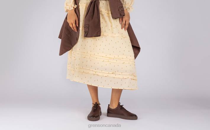 SNEAKER 1 Coffee Burnished 280D338 Women Grenson Sneakers