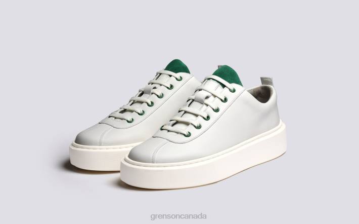 SNEAKER 30 White/Green 280D341 Women Grenson Sneakers
