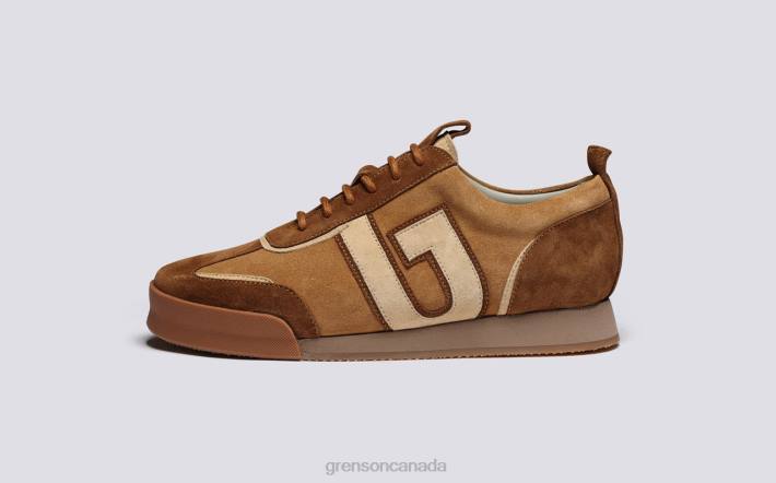 SNEAKER 51 + Coffee/Cream 280D362 Women Grenson Sneakers