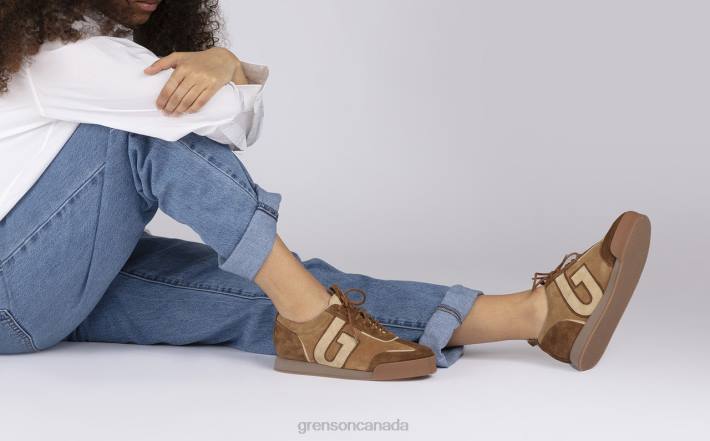 SNEAKER 51 + Coffee/Cream 280D362 Women Grenson Sneakers