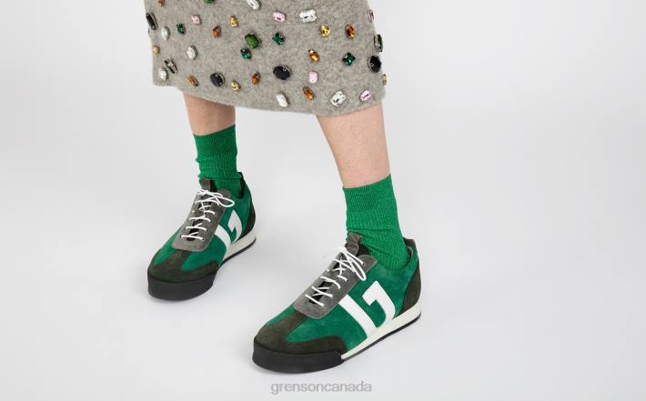 SNEAKER 51 Green Multi 280D346 Women Grenson Sneakers