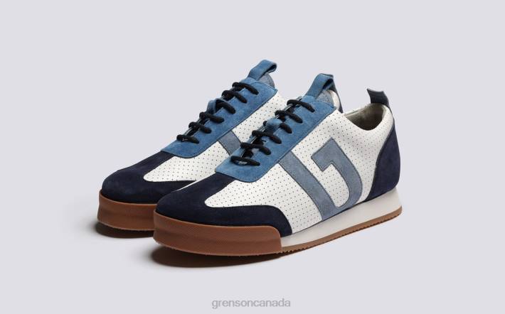 SNEAKER 51 White/Blue 280D344 Women Grenson Sneakers