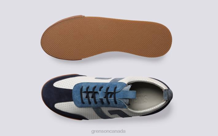 SNEAKER 51 White/Blue 280D344 Women Grenson Sneakers