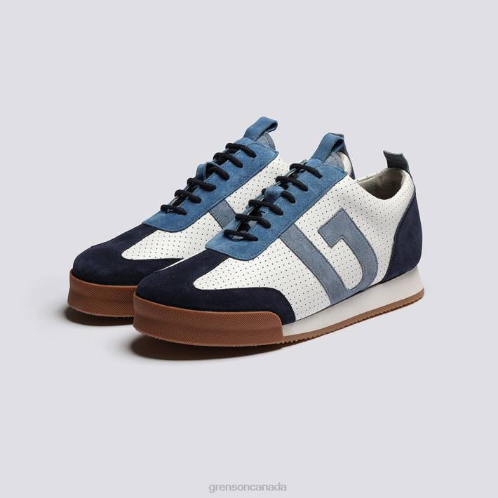 SNEAKER 51 White/Blue 280D344 Women Grenson Sneakers