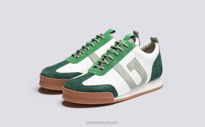 SNEAKER 51 White/Green 280D361 Women Grenson Sneakers