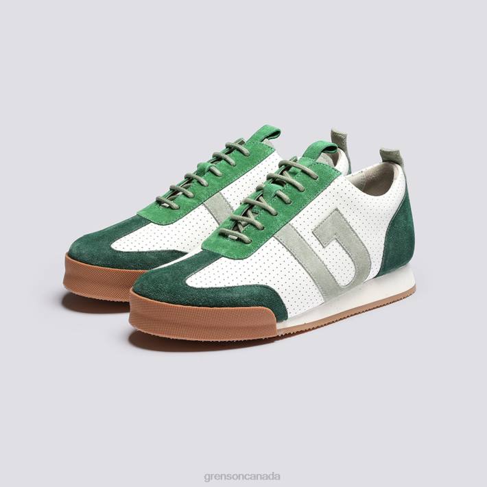 SNEAKER 51 White/Green 280D361 Women Grenson Sneakers