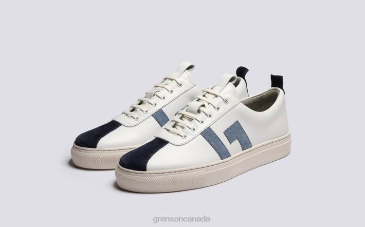 SNEAKER 67 White/Blue 280D352 Women Grenson Sneakers