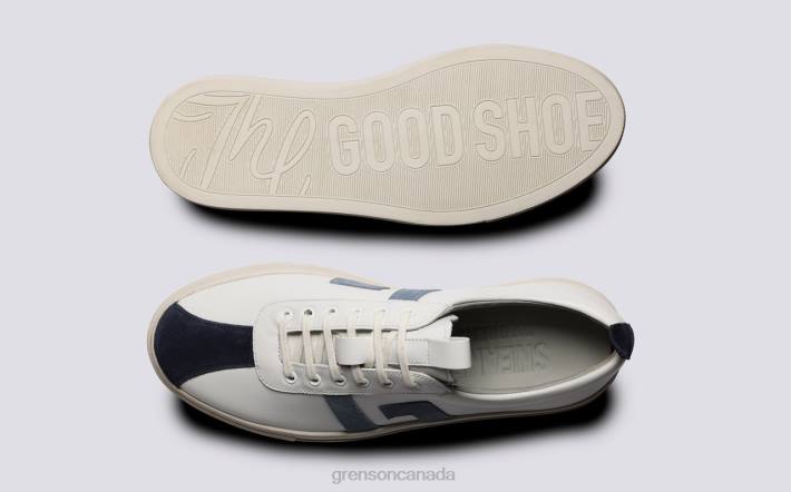SNEAKER 67 White/Blue 280D352 Women Grenson Sneakers