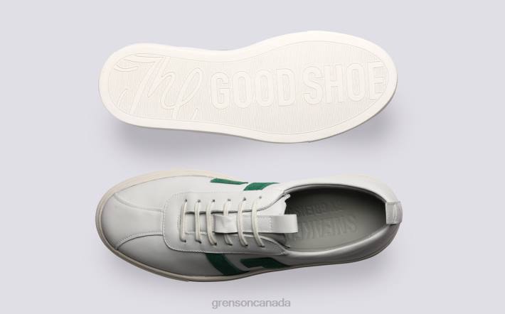 SNEAKER 67 White/Green 280D354 Women Grenson Sneakers