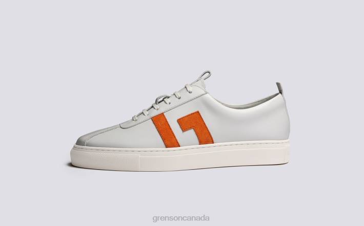 SNEAKER 67 White/Orange 280D353 Women Grenson Sneakers